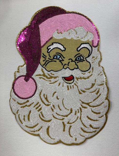 Santa - pink hat