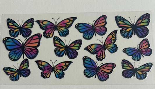 Butterflies - rainbow