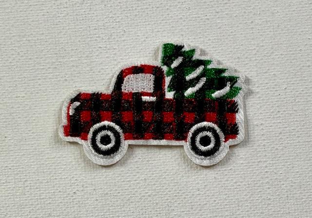 Truck w/ Christmas tree patch
