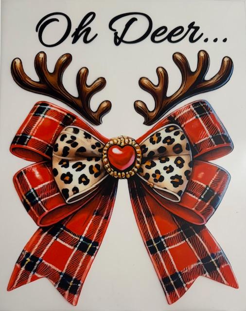 Oh Deer....Reindeer Bow