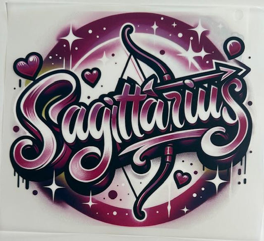 Sagittarius - magenta color with pocket