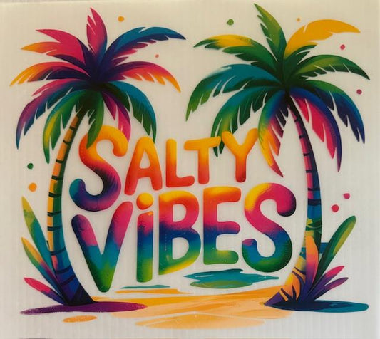 Salty Vibes - 2 palm trees