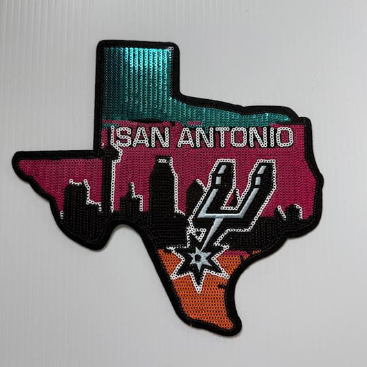 San Antonio Spurs patch-bling