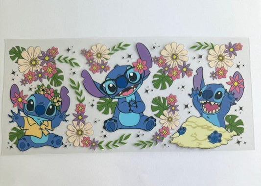 Stitch wearing glasses cup wrap
