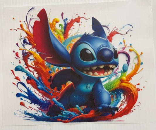 Stitch - paint splash