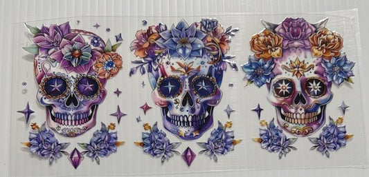 Sugar Skulls - purple