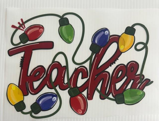 Teacher - Christmas Lights