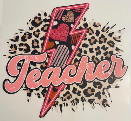 Teacher- pink