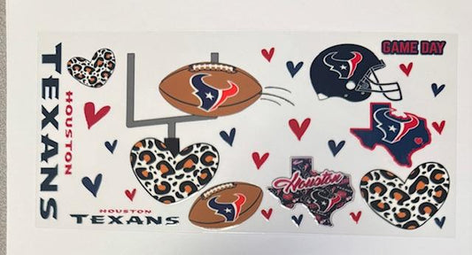 Texans - cheetah hearts
