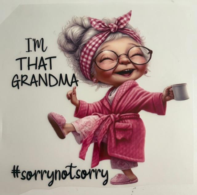 I'm that Grandma