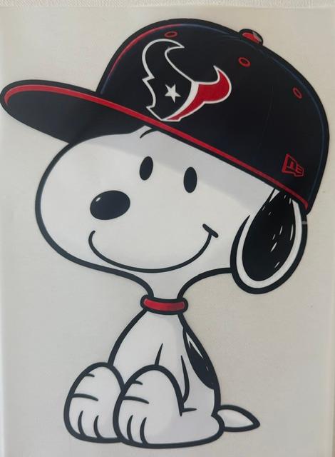 Snoopy - Texans cap
