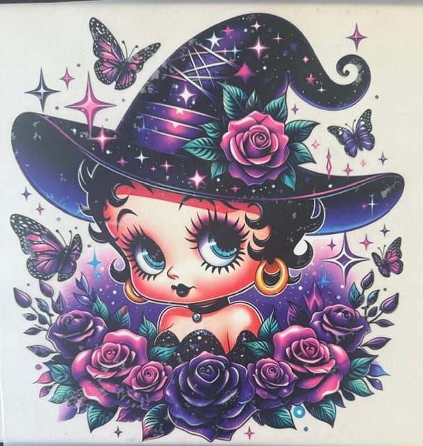 Betty Boop - witch hat
