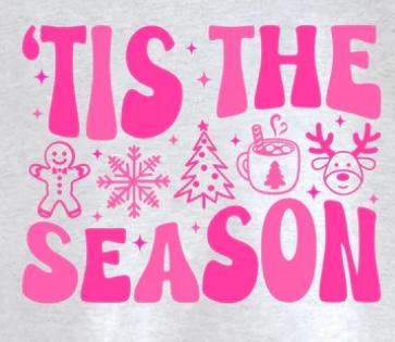 Tis The Season - pink
