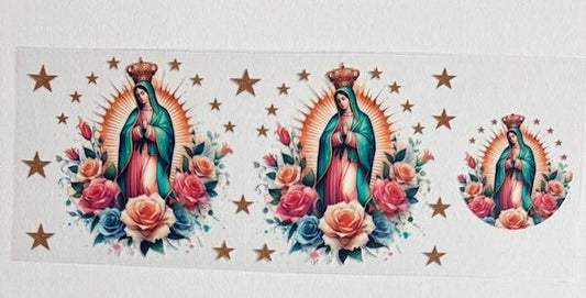 Virgencita wrap with Lid